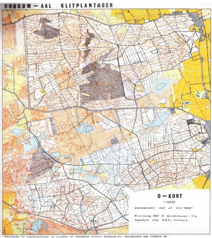Vrogum  Aal Klitplantager 1967